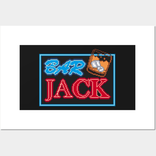 Resident Evil Bar Jack Pixel Art Wall Art by AlleenasPixels